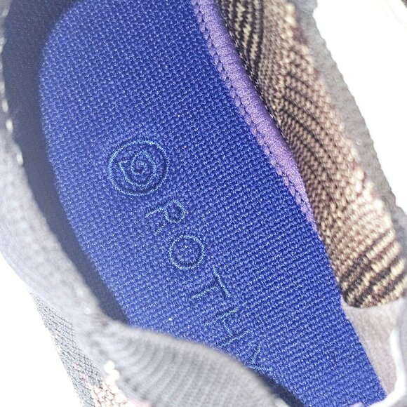 Rothy's Wildcat Leopard Animal Print Chelsea Sneaker Trainers, Sz 9 - Picture 11 of 11